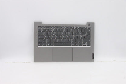 Lenovo ThinkBook 14 G2 ITL Keyboard Palmrest Top Cover German Silver 5CB1B33241