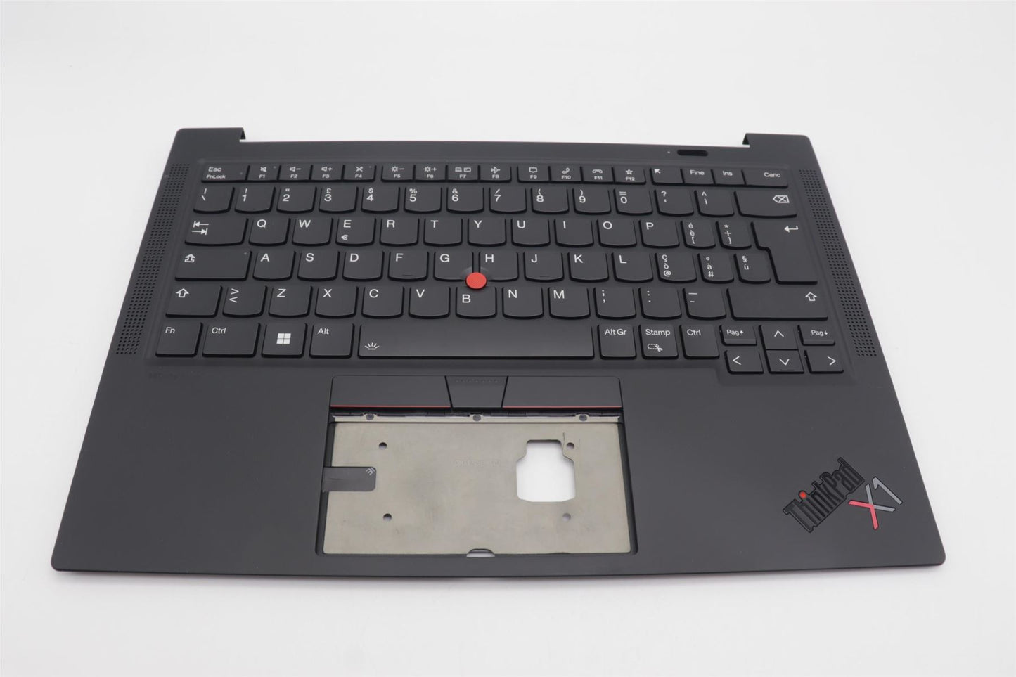 Lenovo ThinkPad X1 11th Gen Keyboard Palmrest Top Cover Italian Black 5M11H62653