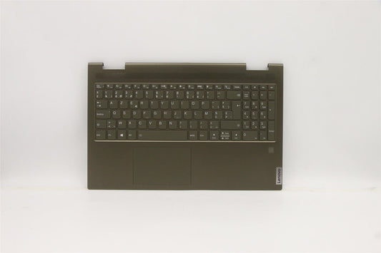 Lenovo IdeaPad 7 15ITL5 Palmrest Cover Touchpad Keyboard Belgian 5CB1A16275
