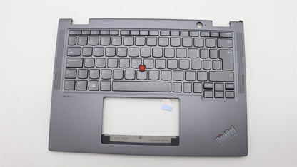 Lenovo ThinkPad X13 Gen 4 Keyboard Palmrest Top Cover Portuguese Grey 5M11L64726