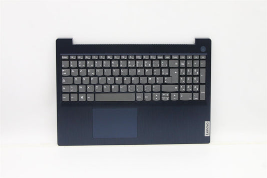 Lenovo IdeaPad 3-15ITL05 Palmrest Touchpad Cover Keyboard French Blue 5CB1C17154