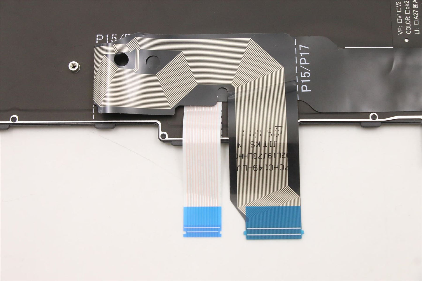 Lenovo ThinkPad T15g Gen 2 P15 Gen 2 s Keyboard Korean Black Backlit 5N21B44392