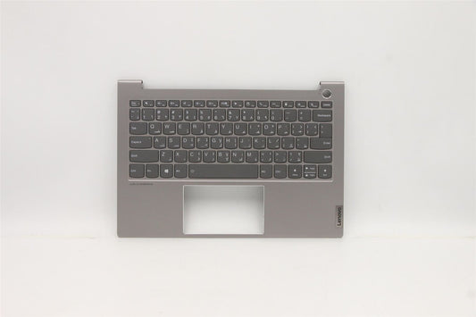 Lenovo ThinkBook 13s G2 ITL Keyboard Palmrest Top Cover Arabic Grey 5CB1B02444