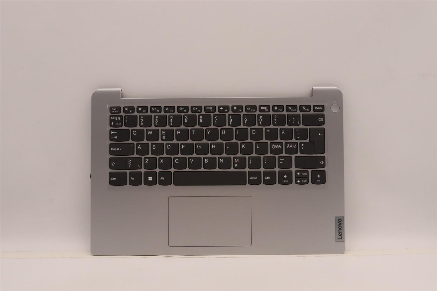 Lenovo IdeaPad 1 14IAU7 Palmrest Cover Touchpad Keyboard Nordic 5CB1J01726