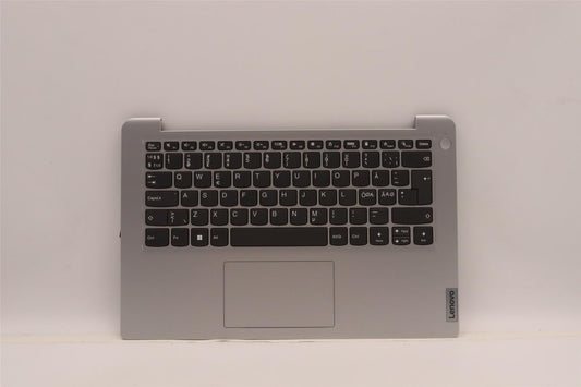 Lenovo IdeaPad 1 14IAU7 Palmrest Cover Touchpad Keyboard Nordic 5CB1J01726