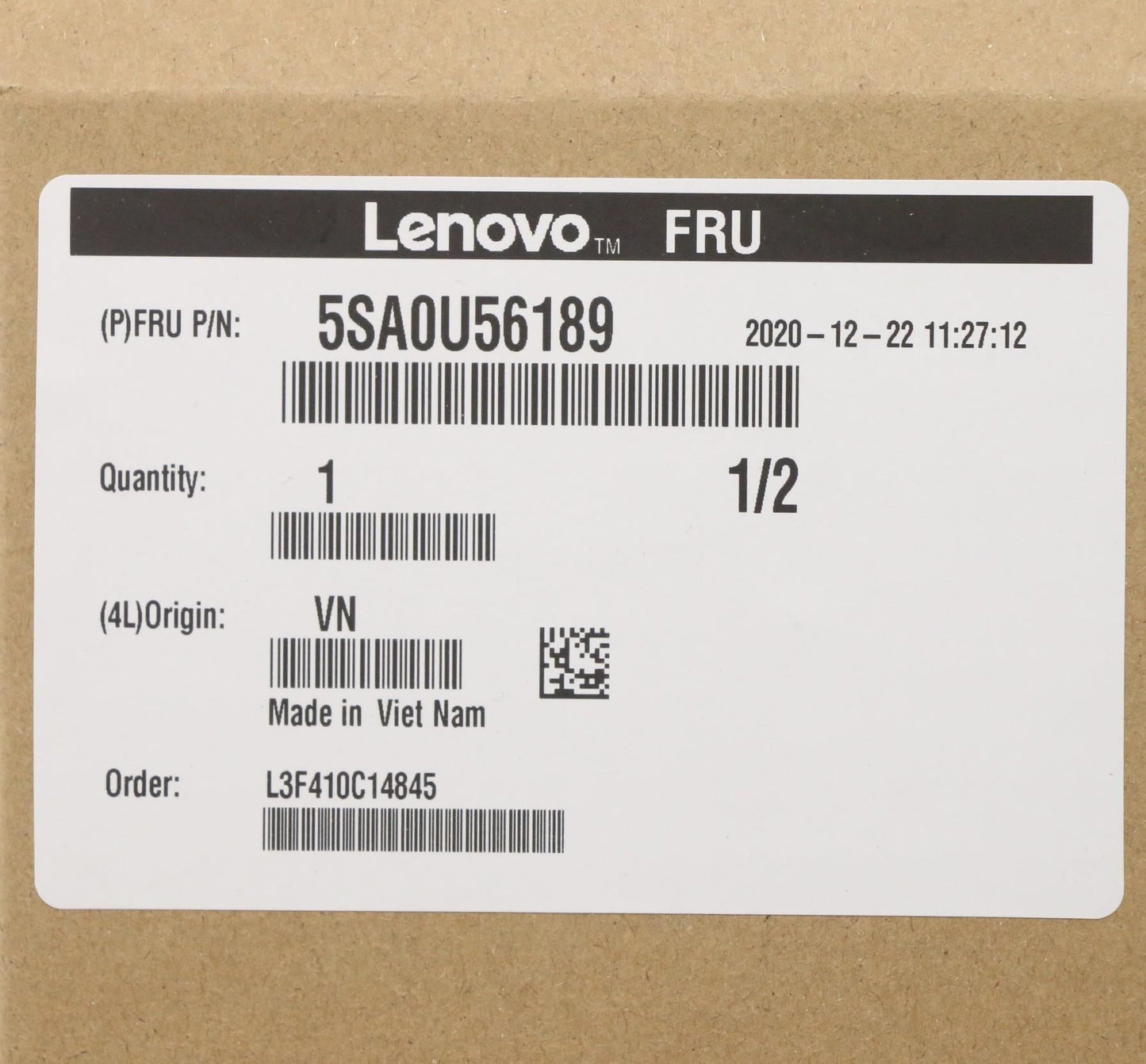 Lenovo ThinkStation P340 CPU Processor 5SA0U56189