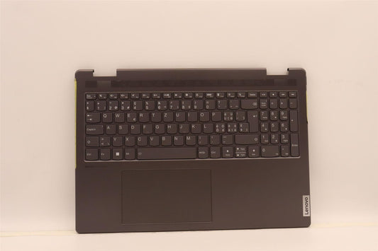 Lenovo Yoga 7 16IAH7 Palmrest Cover Touchpad Keyboard Switzerland 5CB1J04013