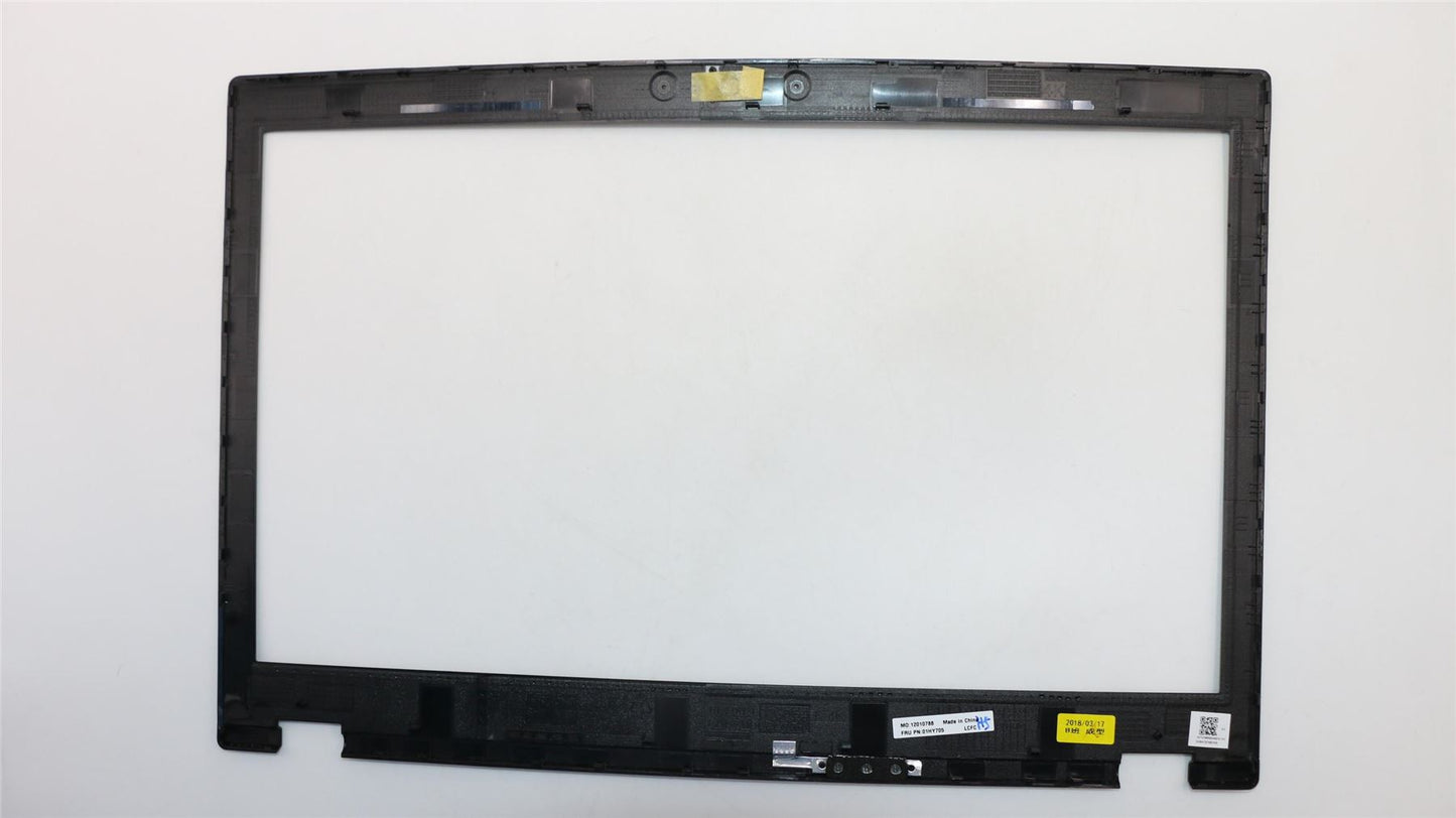 Lenovo ThinkPad P51 Bezel front trim frame Cover Black 01HY705