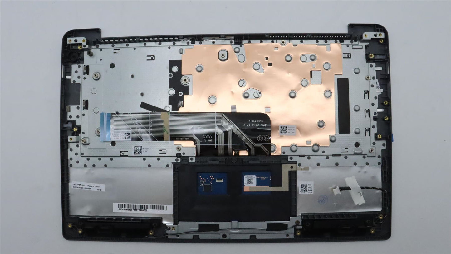 Lenovo Upper Case ASM_SPA L82RJ NFP AG BL 5CB1H56987