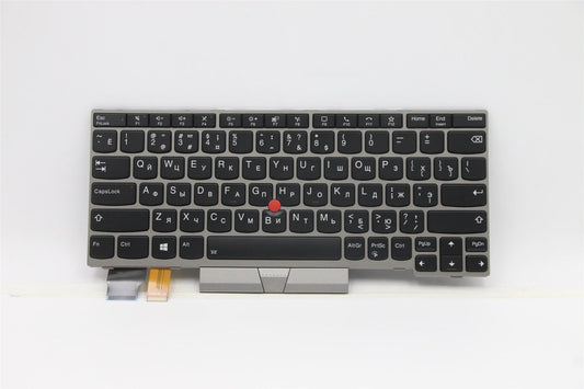 Lenovo ThinkPad L13 Gen 2 s Keyboard Russian Silver Backlit 5N20V43491