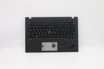 Lenovo Carbon X1 8th Keyboard Palmrest Top Cover Hungarian Black 5M10Z27537