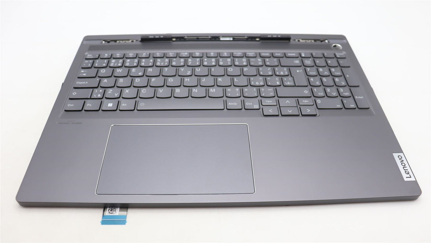Lenovo ThinkBook 16p G4 IRH Palmrest Cover Touchpad Keyboard Grey 5CB1L68936
