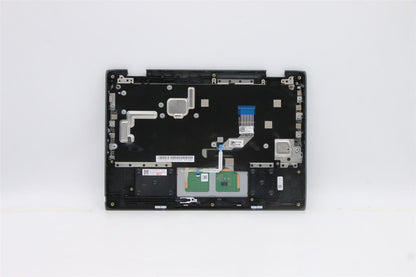 Lenovo 300e 2nd Gen Palmrest Touchpad Cover Keyboard Belgian Black 5CB0T45115