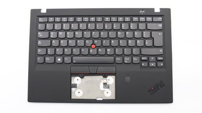 Lenovo ThinkPad X1 6th Gen Palmrest Cover Keyboard German Black 01YR614