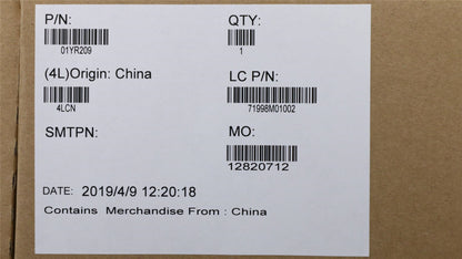 Lenovo 01YR209 WIN,i7-8550U,8G,TPM2