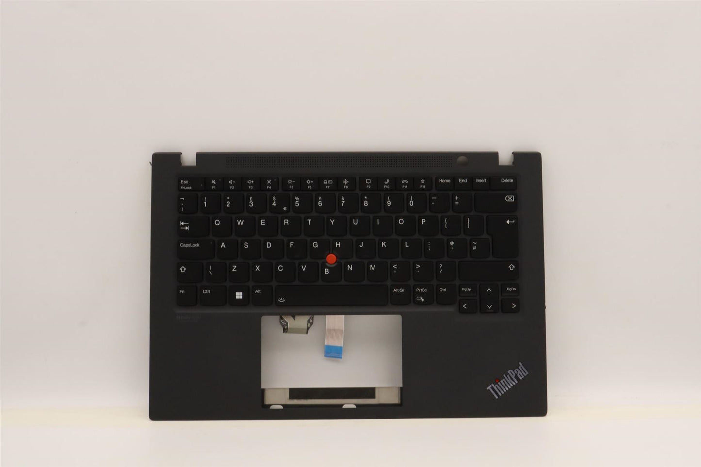 Lenovo ThinkPad T14s Gen 2 Keyboard Palmrest Top Cover UK Black 5M11F24813