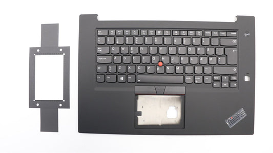 Lenovo Extreme P1 1 X1 1st Keyboard Palmrest Top Cover Danish Black 01YU768