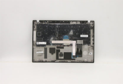 Lenovo ThinkPad T495s Keyboard Palmrest Top Cover Russian Black 5M11A08788