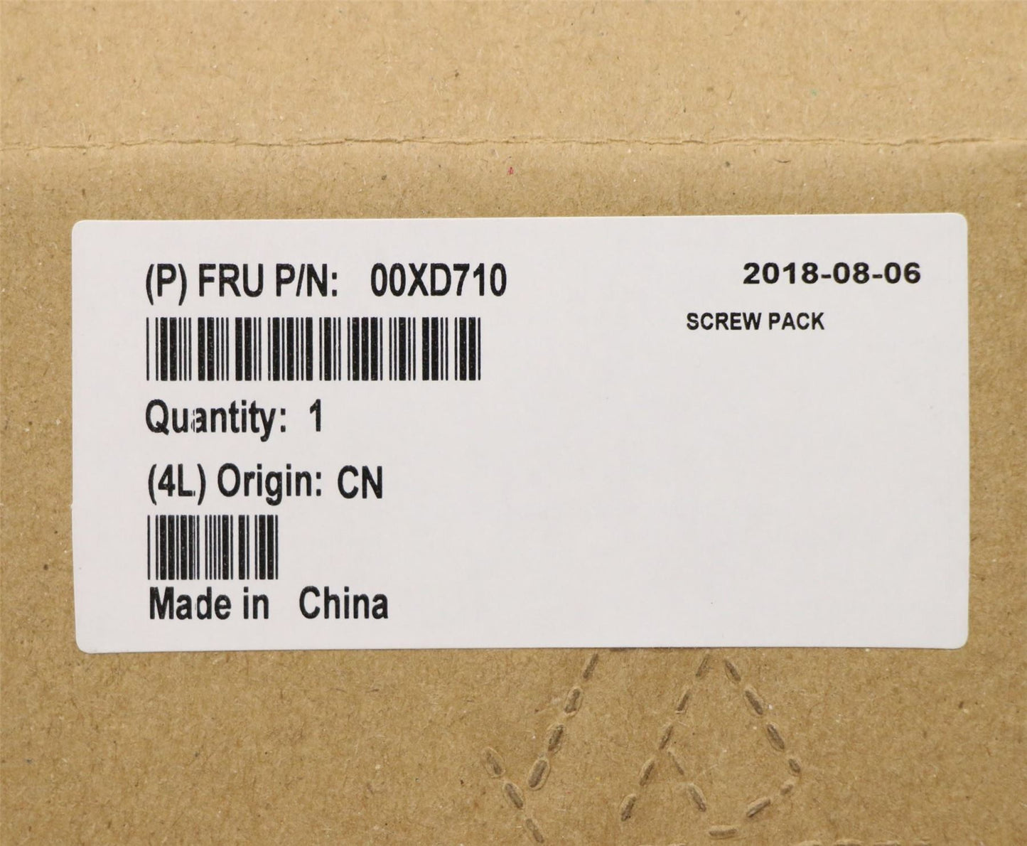 Lenovo 00XD710 SCREW Screw list