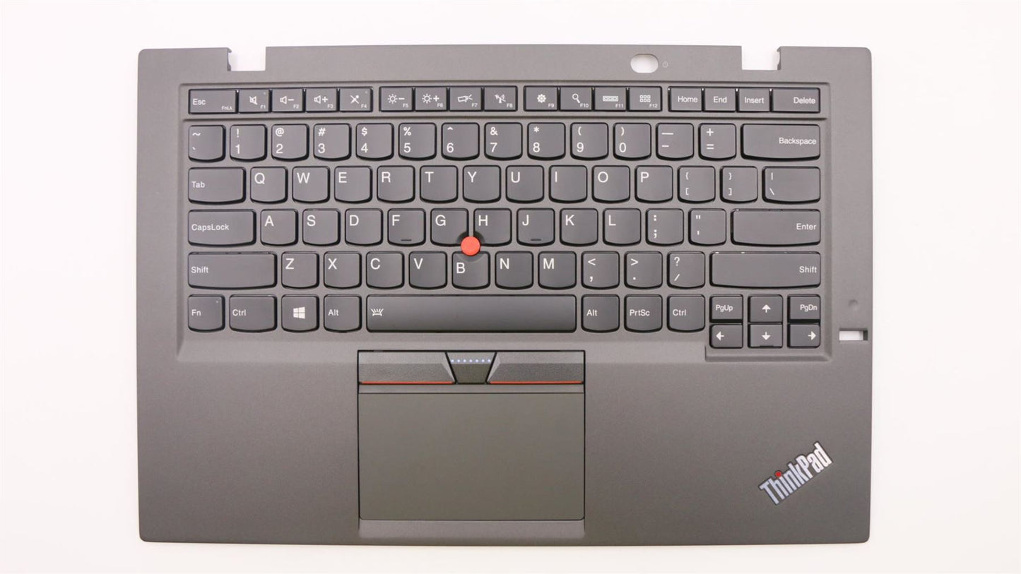 Lenovo Carbon X1 3rd Tastatur Handballenauflage Obere Abdeckung US Schwarz 00HN945