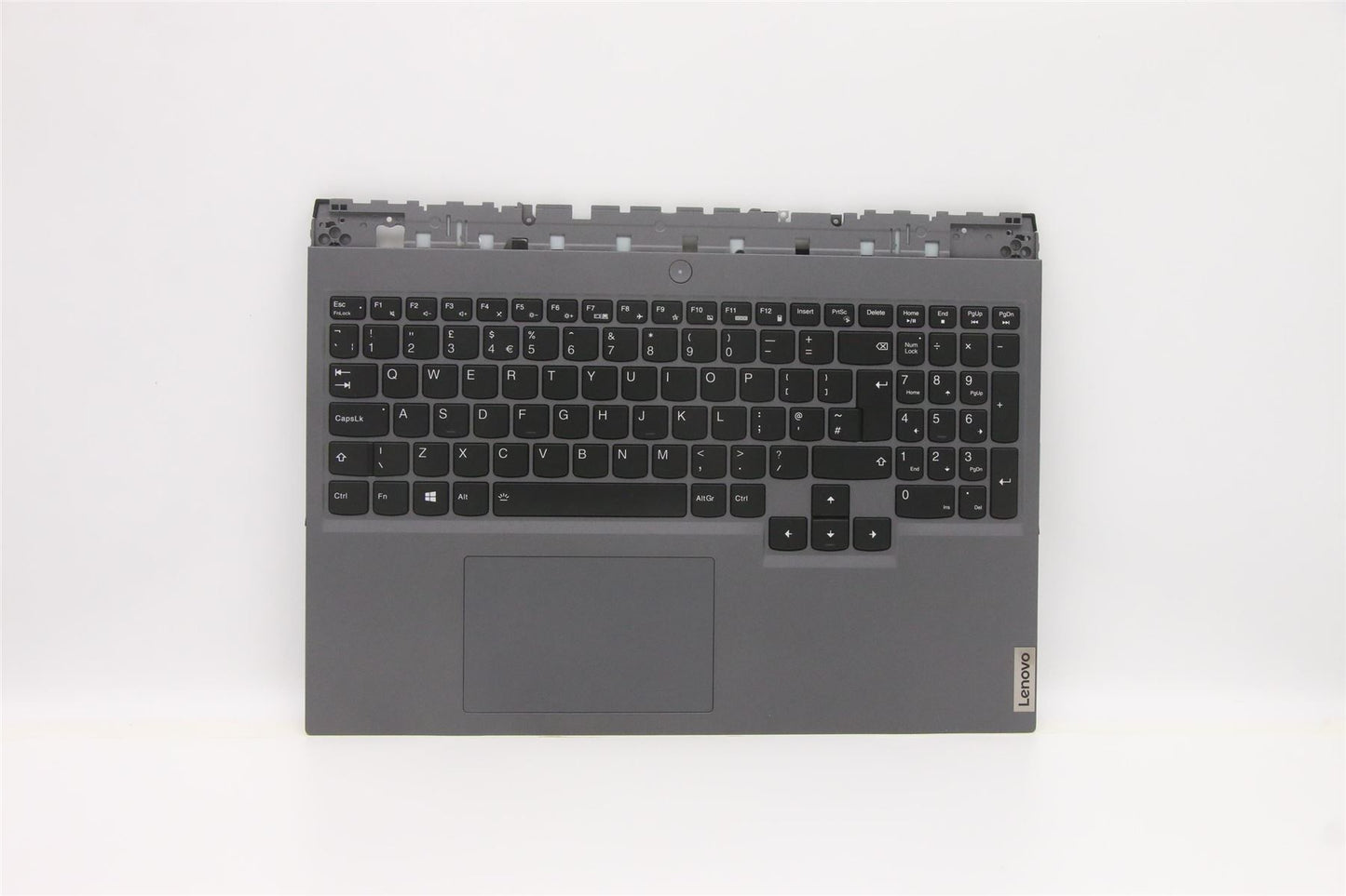 Lenovo 5 16ITH6 Palmrest Cover Touchpad Keyboard UK Slate Grey 5CB1D10477