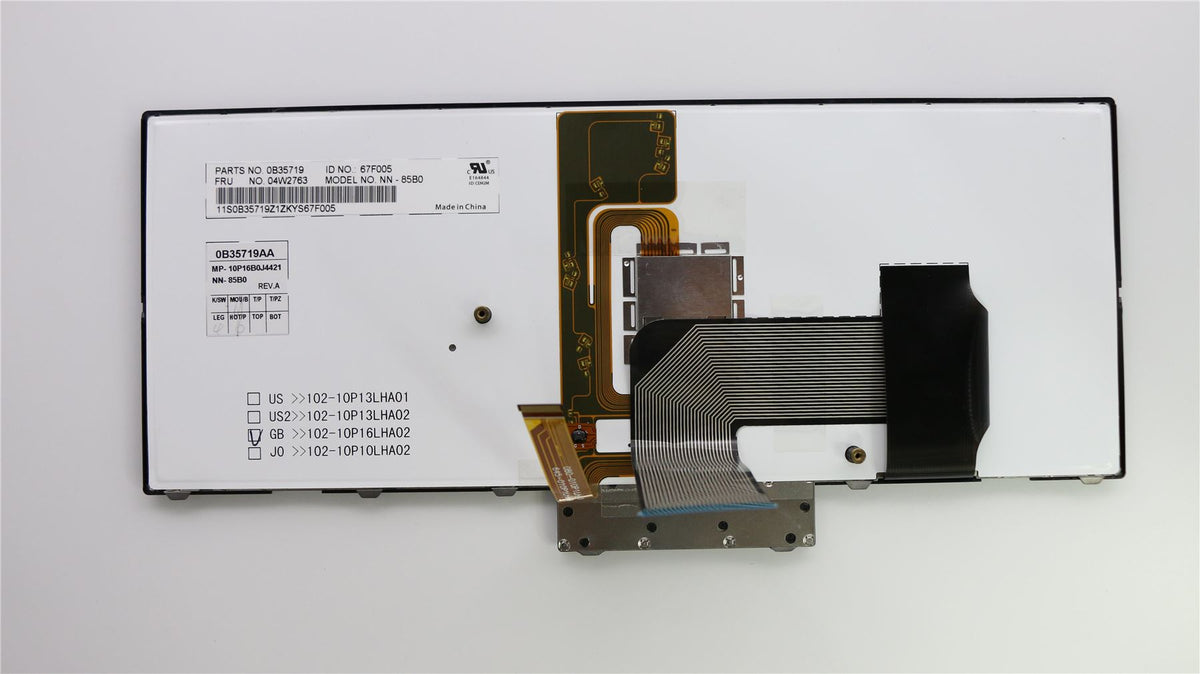 Lenovo NN-KBD BEL Belgian Keyboard 04W2763
