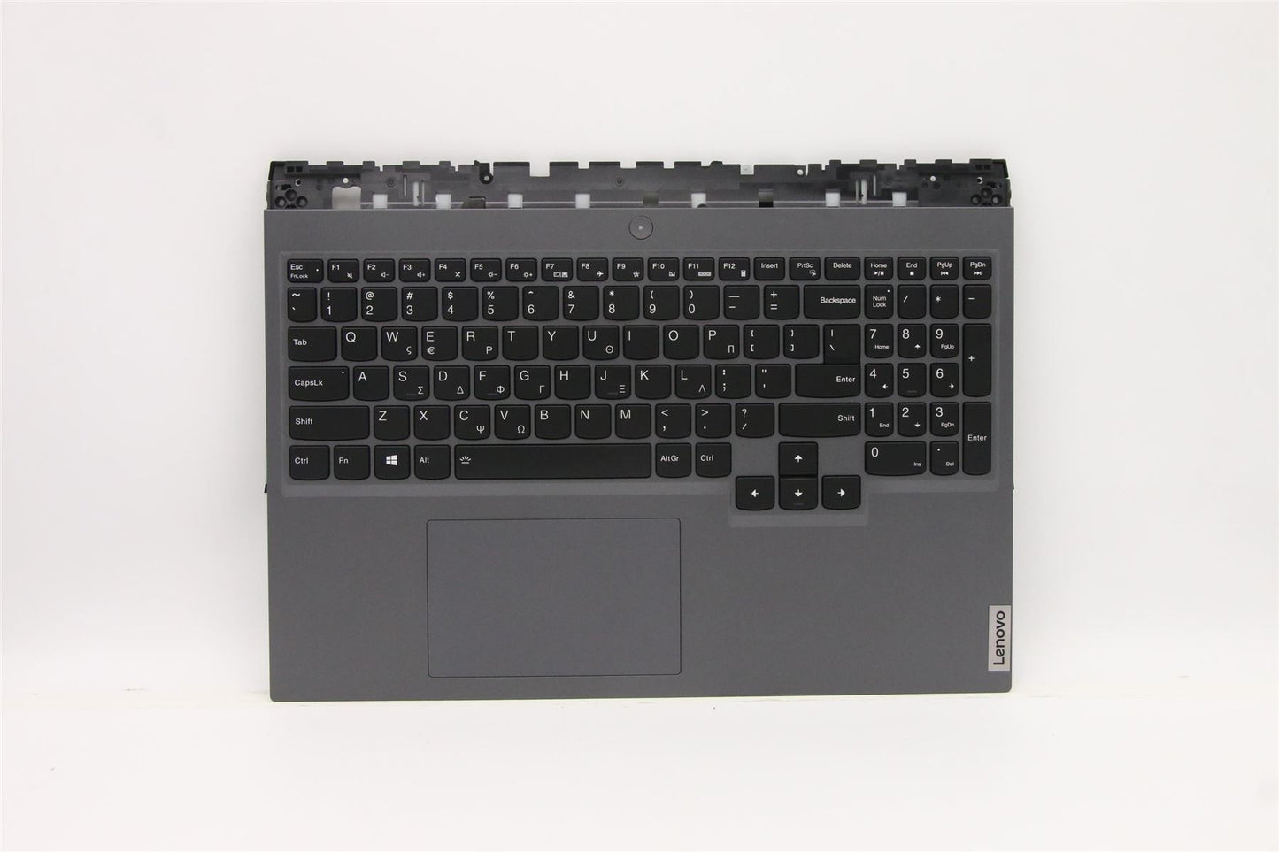 Lenovo 5 16ACH6 Palmrest Cover Touchpad Keyboard Greek Slate Grey 5CB1C93138