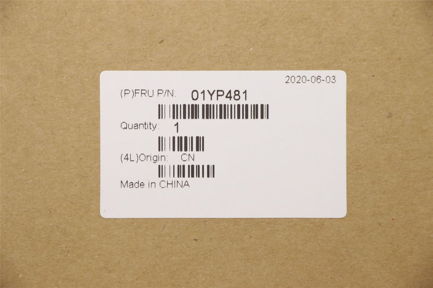 Lenovo NB_KYB FRU COMO FL,SRX,KB,BK,CFA 01YP481