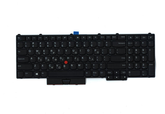Genuine Lenovo ThinkPad P51 P71 Keyboard Greek Black 01ER964 01HW254