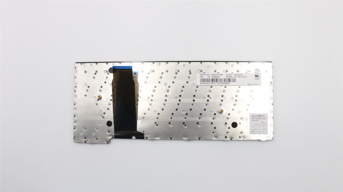 Lenovo MTSR_WIN, TW, CHY Traditional Chinese Keyboard 04X6254