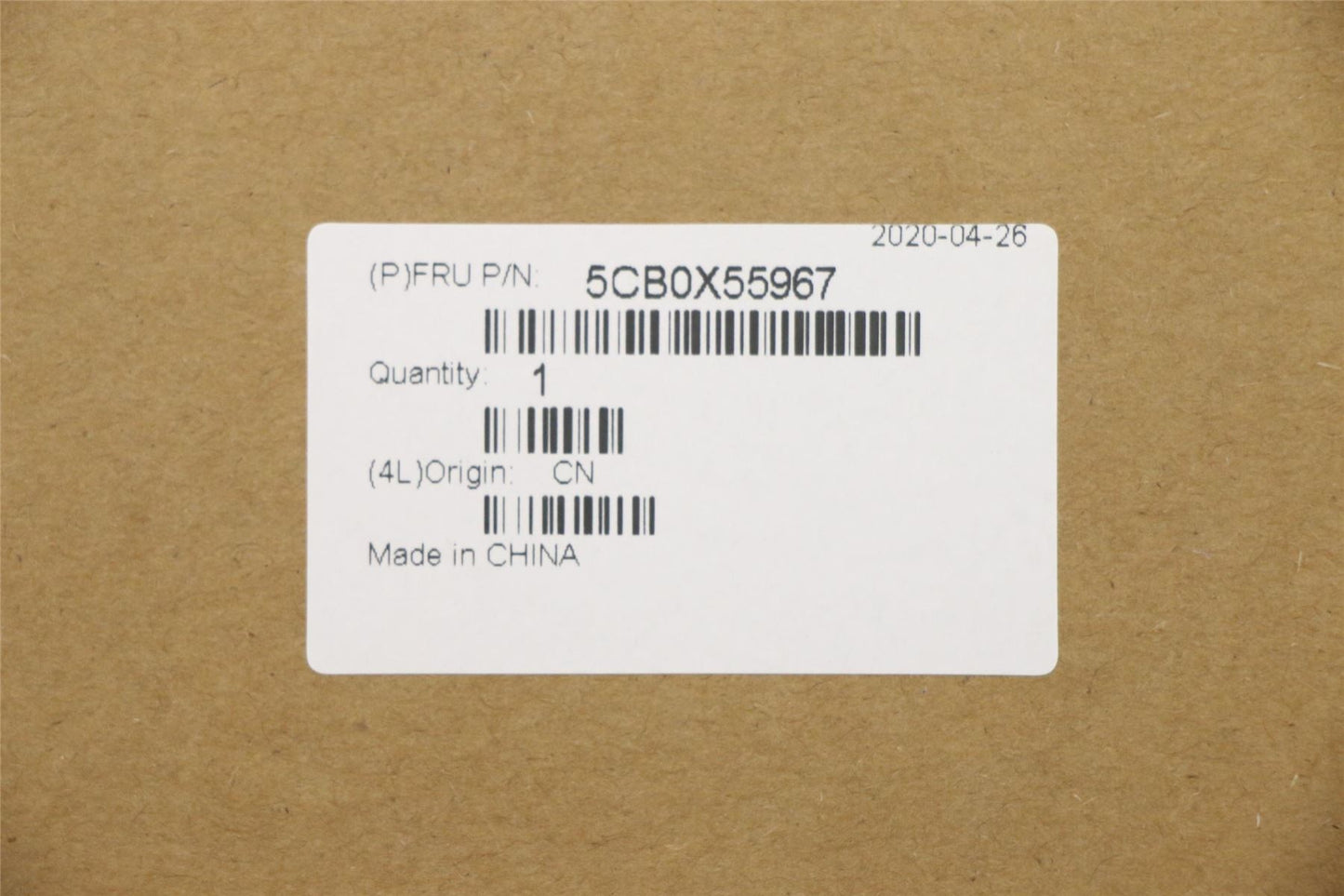 Lenovo IdeaPad L3-15IML05 L3-15ITL6 LCD Cover Rear Back Housing White 5CB0X55967