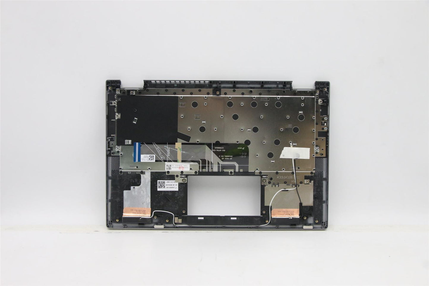 Lenovo IdeaPad 5-14ITL05 Palmrest Cover Keyboard Nordic Grey 5CB0Y85352