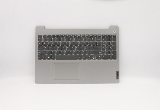 Lenovo IdeaPad 3 15ADA05 Palmrest Touchpad Cover Keyboard US Grey 5CB0X57476