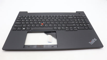 Lenovo ThinkPad E16 Gen 1 Palmrest Cover Keyboard US Europe Black 5M11L65329