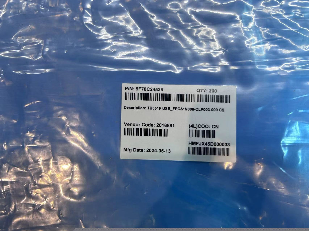 Lenovo TB351F USB_FPC&*N808-CLP003-000 CS USB FPC Board 5F78C24535