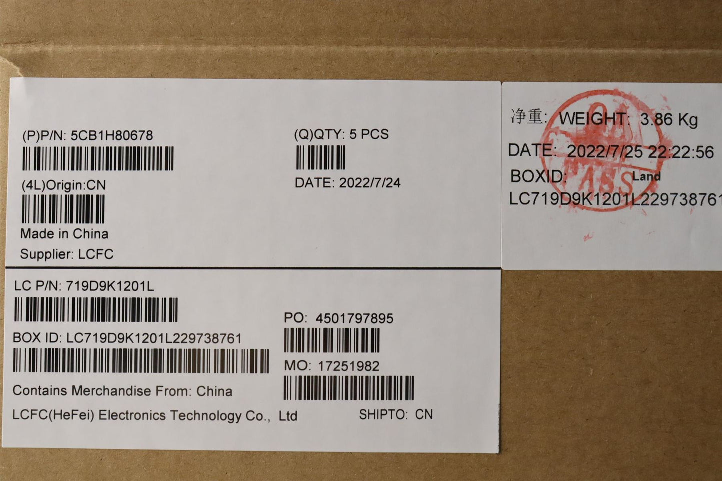 Lenovo IdeaPad 3 17IAU7 3 17ABA7 Palmrest Cover Touchpad Keyboard 5CB1H80678