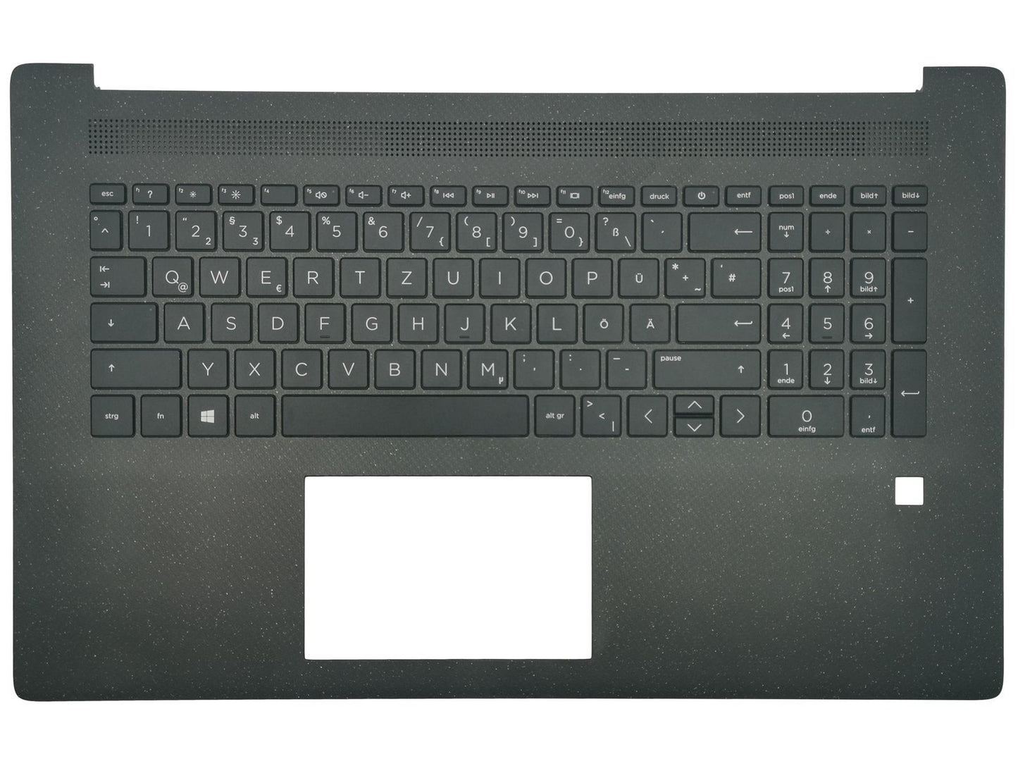 Genuine HP 17-CP 17-CN Palmrest Cover Keyboard German Black M50469-041