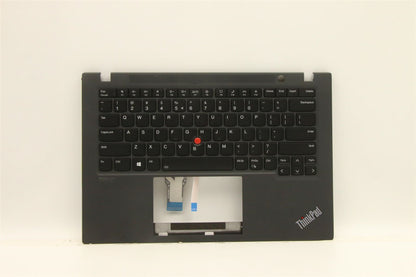 Lenovo ThinkPad T14s Gen 2 Palmrest Touchpad Cover Keyboard US Black 5M11A37575