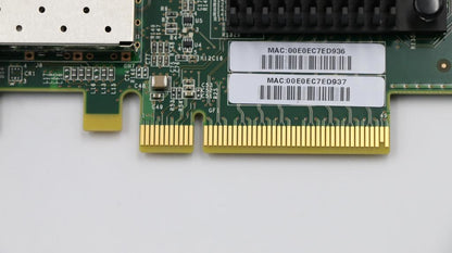 Lenovo CEL 10G SFP+NIC card DP SFP+ NIC Board 00HV380