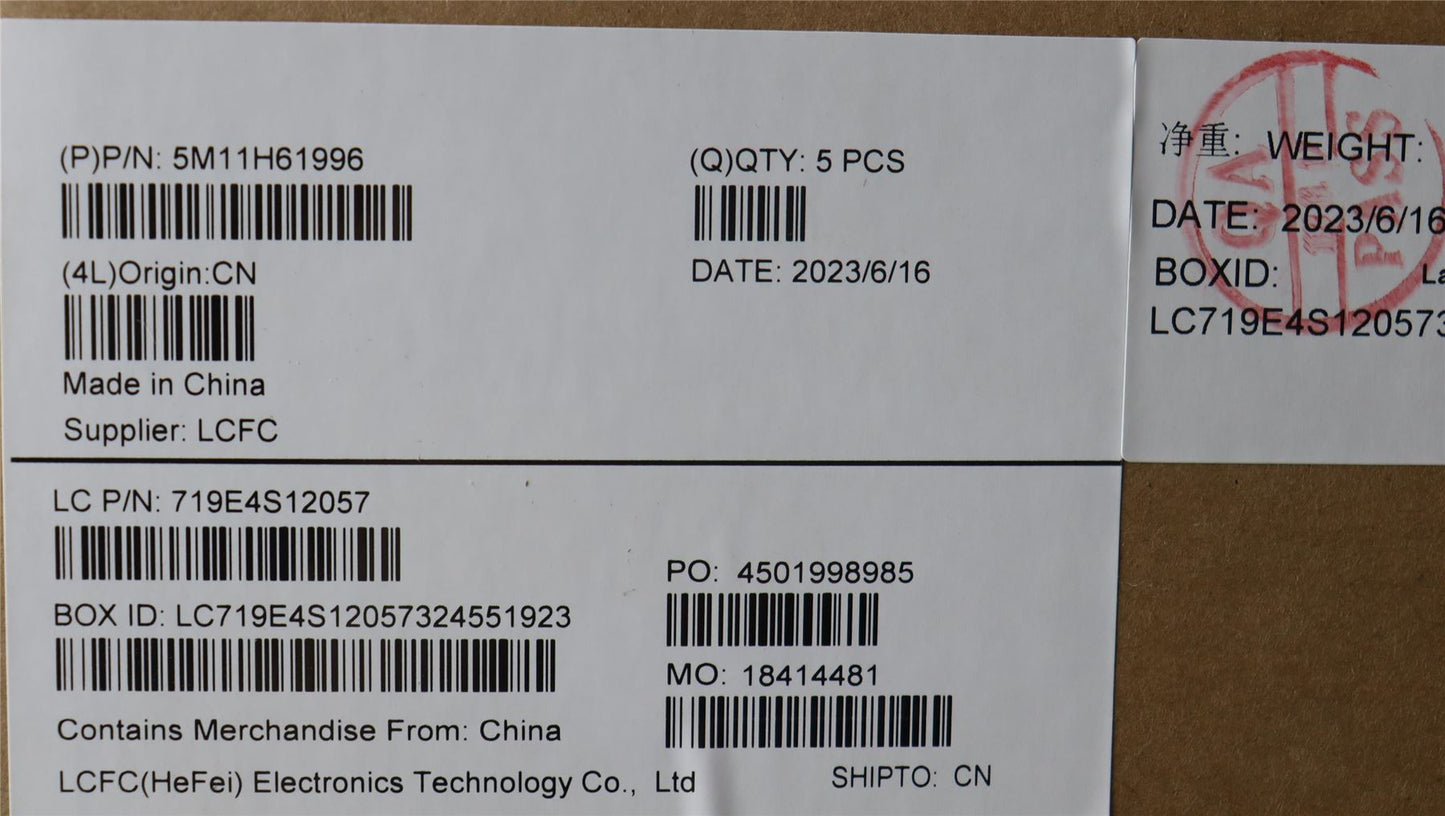 Lenovo 14e Gen3 Keyboard Palmrest Top Cover Belgian Black 5M11H61996