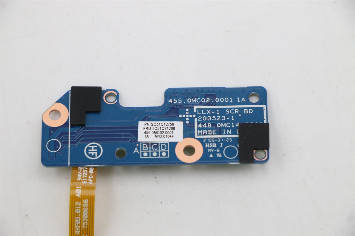Lenovo ThinkPad X13 Gen 2 P16 Gen 1 Smart Card Reader 5C51C81268