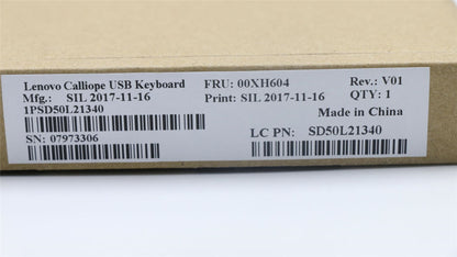 Lenovo USB Calliope KB BK HBW 00XH604