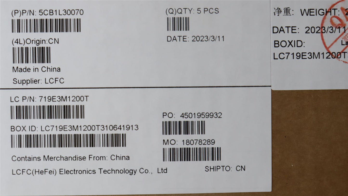 Lenovo IdeaPad 3 14AMN8 Palmrest Cover Touchpad Keyboard UK Backlit 5CB1L30070