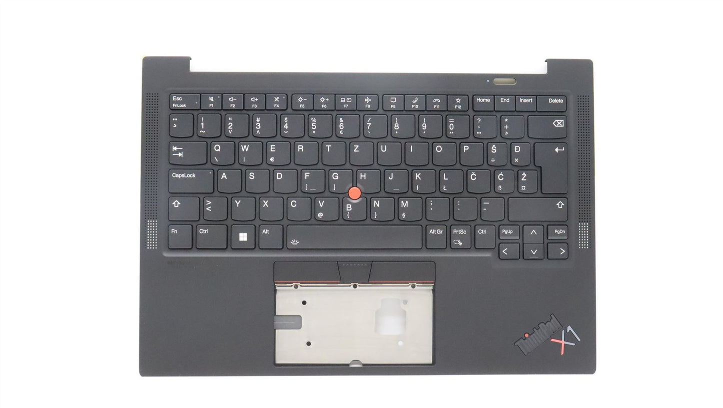 Lenovo ThinkPad X1 10th Gen Keyboard Palmrest Top Cover Slovenian 5M11H44173