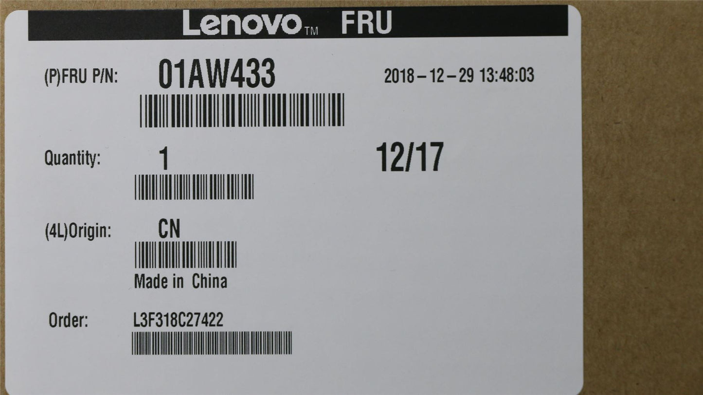 Lenovo ThinkPad X260 Bezel front trim frame Cover Black 01AW433