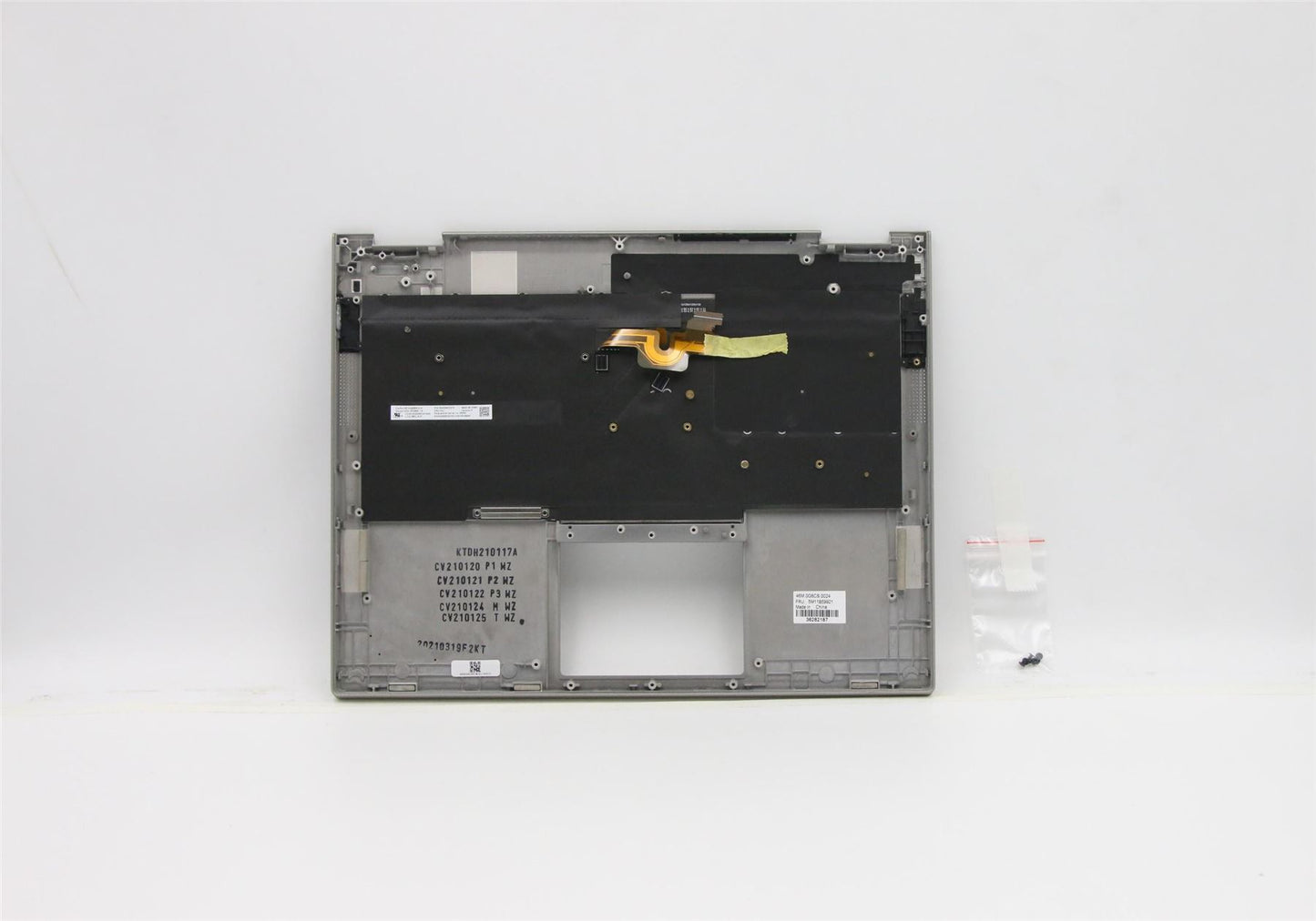Lenovo ThinkPad X1 Keyboard Palmrest Top Cover Belgian Titanium 5M11B59849