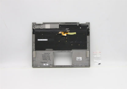 Lenovo ThinkPad X1 Keyboard Palmrest Top Cover Belgian Titanium 5M11B59849