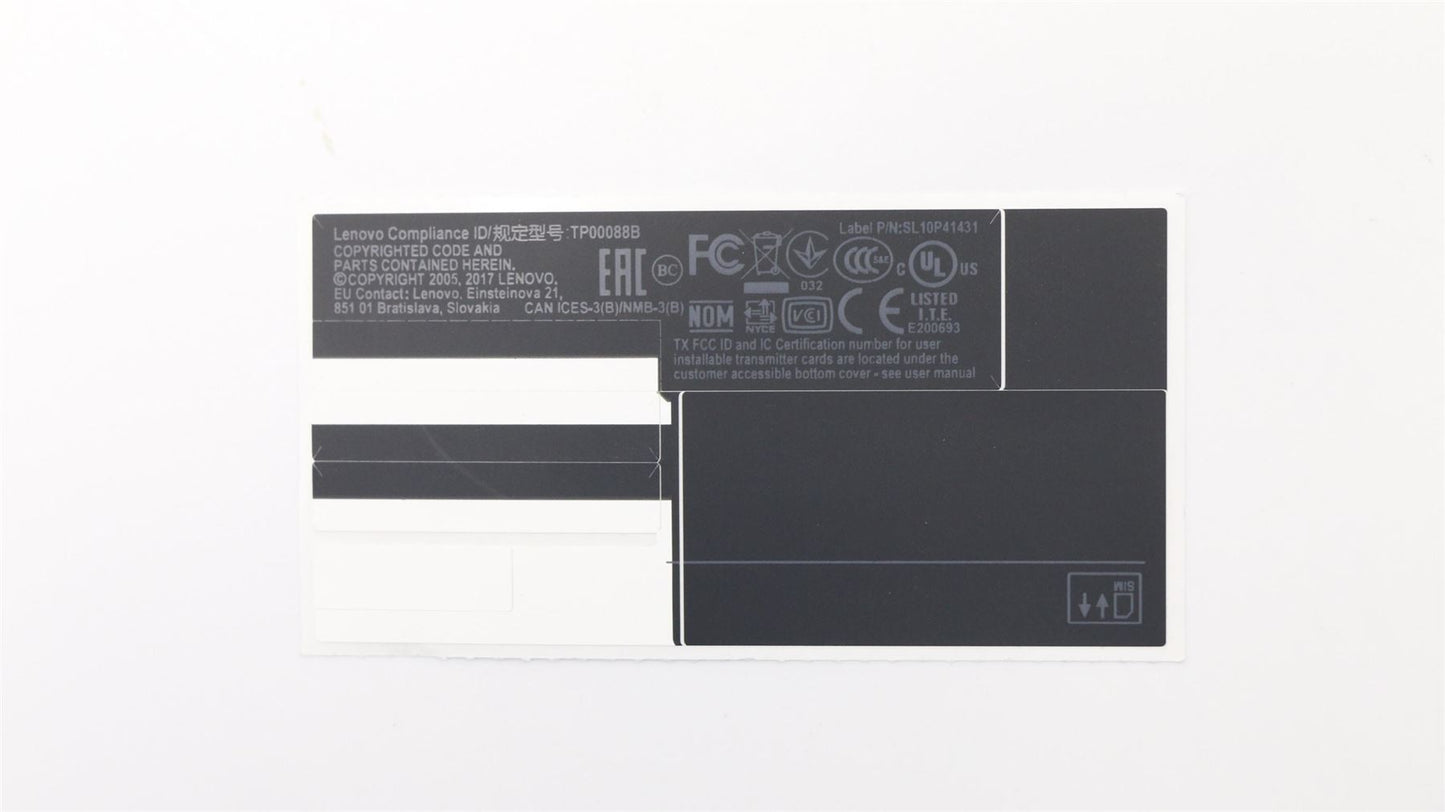 Lenovo Windu AMD FRU C cover WO FP ASM 01LW218