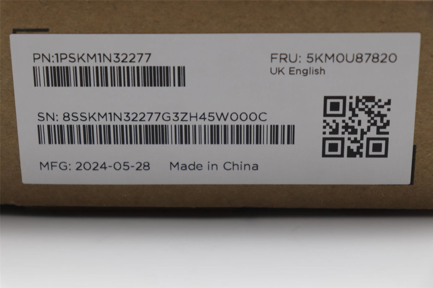 Lenovo KYB_MOUSE G-T Eos3 2.4G KM BLK UK 5KM0U87820
