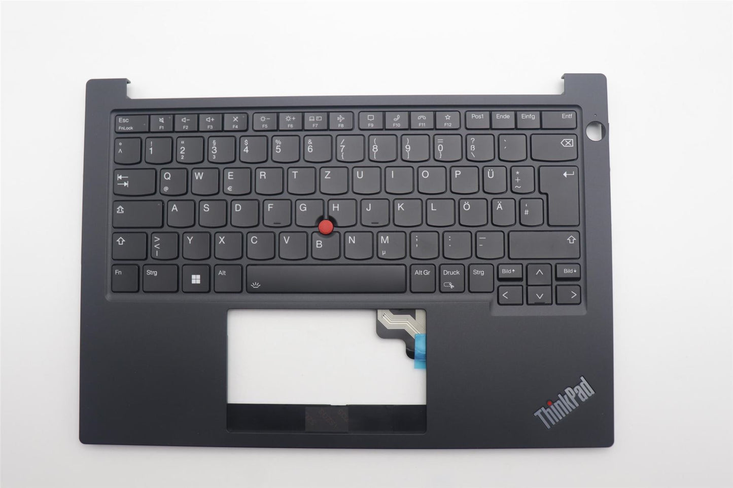 Lenovo ThinkPad E14 Gen 5 Palmrest Cover Keyboard German Black 5M11L60858